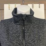 Under Armour Heather Black Sleeveless Athletic Mock Neck Layering Zip Vest-Med Photo 8