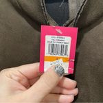 Vince Camuto Mock Neck Sleeveless Faux Suede Top Rich Chocolate Brown Small Photo 8