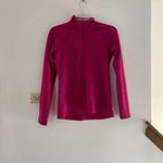 Lucy quarter zip hot pink long sleeve top size S Photo 8