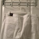 Ava & Viv  Women's Plus White Cut-Off Jeans Skinny Fit Stretch Size 24W Photo 12