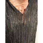 NWT Sabina Musayev Ray Silver Multicolor Tiered Bow Sleeve Maxi Dress XS Photo 5