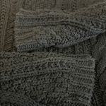 Free People  Chunky Knit Oversized Sweater Black Size Medium Photo 7