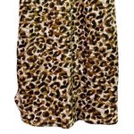 Rebecca Minkoff  Leopard Print Slip Dress Satin Midi Spaghetti Straps Size Large Photo 3