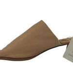 Joie NEW  Olympia Tan Beige Block Heel Open Toe Slip On Slide Mule Sandals Sz 10 Photo 0