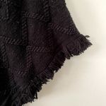 Seven Islands black poncho style sweater casual warm boho vintage women one size Size undefined Photo 2
