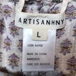 Artisan NY  Women’s Boho Floral Paisley Pattern Drawstring Lightweight Pants Photo 7