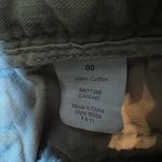 J.Crew Green Shorts with Flat Front and Belt Loops Sz 00 Photo 3