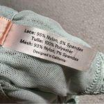 Thirdlove  Mint Green Lace Bralette Size Medium EUC Photo 3