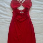 Tiger Mist Kelsey Red Bodycon Dress Photo 2