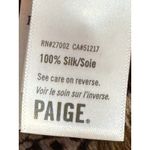 Paige Silk Marcela Blouse Cinnamon MultiButterfly Size XS $299 Academia Photo 4