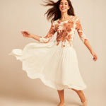 Talbots  Petites Women Cardigan Sweater PS Floral Linen Blend Button‎ Front NWT Photo 0