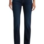 Edwin NWT Elin Relaxed Straight Leg Mid Rise Jeans Dark Indigo Legend Size 24 Blue Photo 0