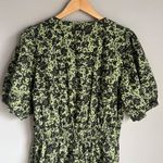 Just Female Alicia Floral Dress Green Size XL Photo 10