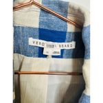 Veronica Beard Blue White Gingham Cotton Blend Oversized Bexley Jacket Blazer 10 Photo 6