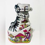 Dolls Kill Psychedelic Fairytale Double Stack Platform Boots Photo 2