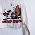 Disney Mickey Mouse Piano Cropped Sweater Photo 2