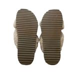 Treasure & Bond Beige Casual Wedge Slide Slippers Fabric Upper 1 Inch Beach 8 M Photo 4