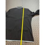 Misook Exclusively  Knit Blazer XL Black‎ Blue Button Up Jacket Womens Formal Photo 5