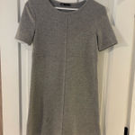 ZARA  Grey Sweater Dress Short Sleeve Photo 0