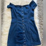 Forever 21 Denim off shoulder dress Photo 0