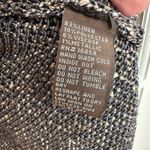 J. McLaughlin  Linen Open Sweater Cardigan Vest Size Metallic Shimmer Size M Photo 8