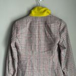 J.Crew NEW Parke blazer in ivory plaid Italian wool Size 0 Photo 10