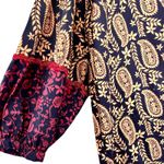 Sachin + Babi Celestine Paisley Print 3/4 Sleeve Tunic Shift Mini Dress Size XS Photo 3