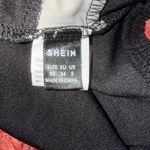 SheIn  Black and White Striped Top Photo 2