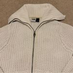 Harley Davidson Women’s Zip Up Sweater Size Medium Y2K Chunky Knit Pullover Photo 2