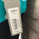 Apt. 9 NEW  Womens M Teal Polka Dot Bandeau Bikini Swim Top Photo 3