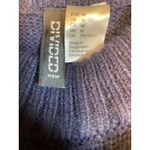 Divided Navy Blue Argyle Knit Sleeveless Dress Size Medium Purple Photo 3