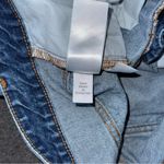 Madewell  Relaxed Denim Shorts Slouchy Raw Hem Medium Wash Women’s 30 Distressed Photo 6