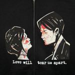 My Chemical Romance Love Will Tear Us Apart Rock Band Zip-Up Hoodie Size 2XL Photo 1