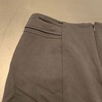 White House | Black Market Women's Black Button Stretch Mini Lined Skirt Size 4 Photo 6