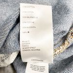 Free People Bailey Denim Miniskirt Medium Wash Frayed Fringe Hem Women’s Size 28 Photo 10