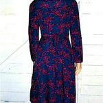 Askari Eshakti Blue Red Floral Wrap Dress 2 Photo 4