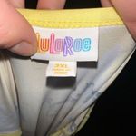 LuLaRoe  yellow floral Charlotte 3x swing tank dress Photo 3