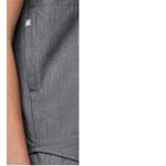 FIGS  Women XXL Rafaela Oversized Scrub‎ Top Graphite Grey V-Neck Collared Neck Photo 6