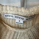 HYFVE Cream Off-the-Shoulder Sweater Cozy Knit Photo 4