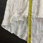 H&M boho flowy sleeve top long sleeve eyelet cut out size 12 Photo 5