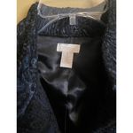 Chico's  Jacquard Floral Paisley Blazer Size 8 Photo 3