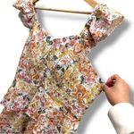 En Saison Pastel Pink Presley Tiered Eyelet Midi Maxi Dress Photo 1