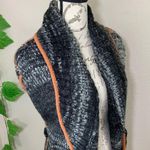 Greylin Anthropologie Black Gray Sweater Vest Photo 4