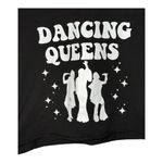Dancing‎ Queens Graphic Tee Black Cropped T Photo 1