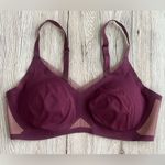 Honeylove crossover wireless bra XL Fig Purple Photo 3