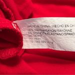 Eloquii  Top Tunic Knit V-Neck Red Cap Sleeve 14/16 Casual Work Holiday Party Photo 12