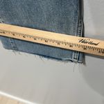 Free People Women's Cropped Frayed Denim Jeans Size 27R Medium Wash Photo 4