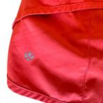 Lululemon Shake It Up High Rise Running Autumn Rust Shorts SZ 4 # 2471 Photo 2