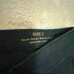Lilly Pulitzer  Black Pants size 2 055-D Photo 3