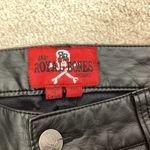 Royal Bones  By Daang Faux Leather Pants Size 28S Photo 4